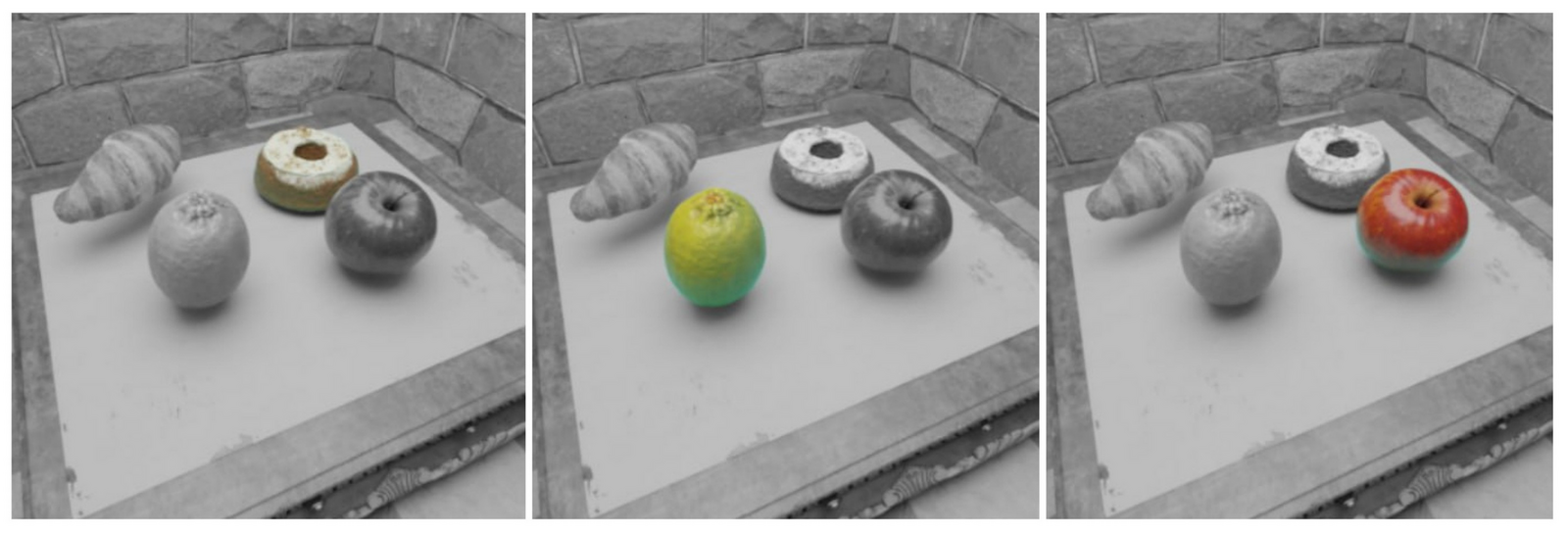 Open-vocabulary object retrieval and semantic segmentation with R5DGS